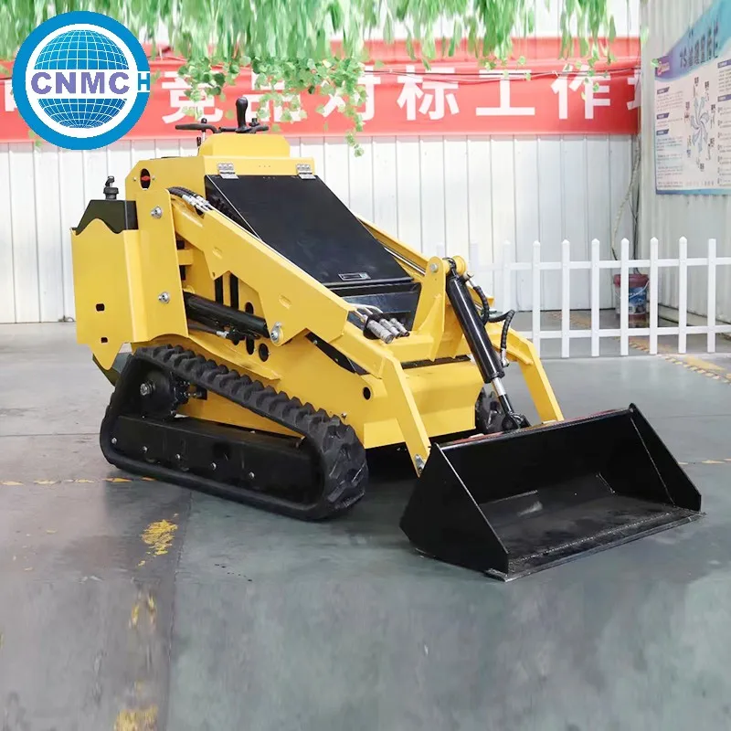 

CNM-750 Mini Skid Steer Loader Compact Stand-on Track Skid Steer Loader CE EPA Certified Customized Skid Steer for Farm