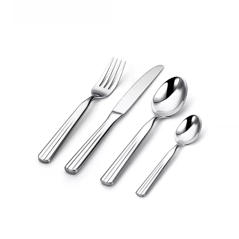

Light luxury Nordic Western food, tableware set stainless steel, steak knives, forks and spoons, exquisite housewarming gifts