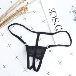 T-Back Knickers Bikini Mini Sexy Open Crotch Underwear Thongs Briefs Panties