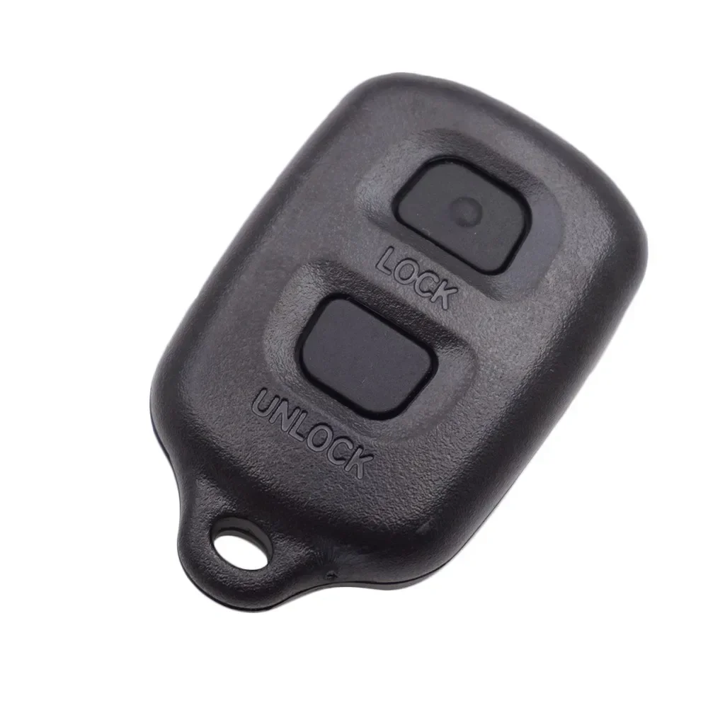 Xinyuexin Replacement Remote Car Key Shell Cover Case Fit for Toyota RAV4 Corolla Keyless Entry 2 Buttons No Logo