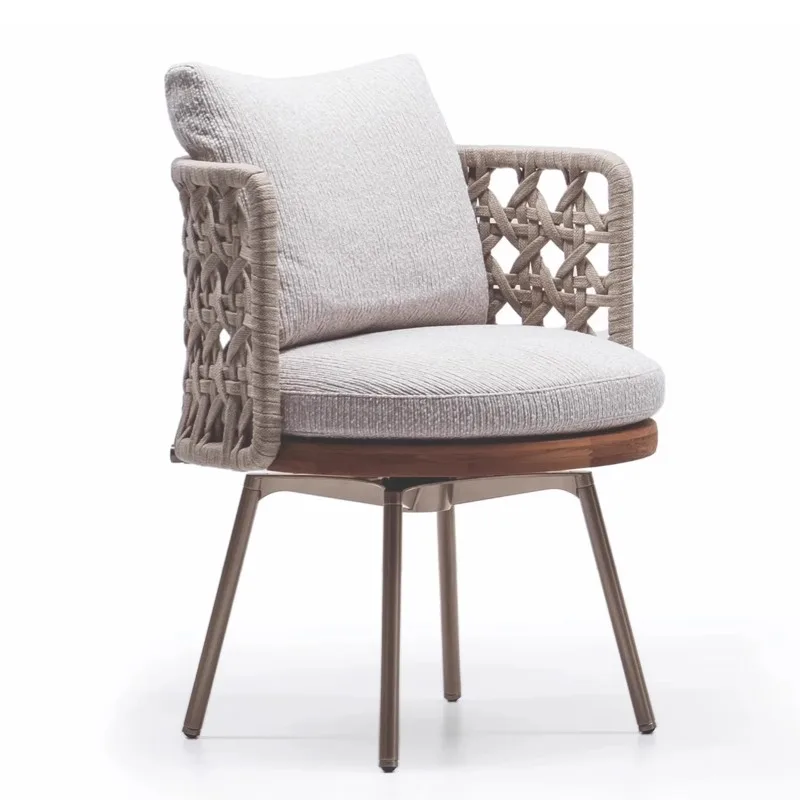 Outdoor rattan chair, sofa villa courtyard terrace three-piece set