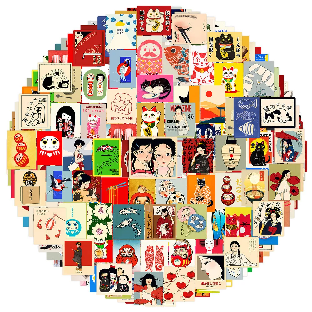 110Pcs Warm Spring Breeze Season 1 Mini Stickers DIY Decor For Journal Phone Laptop Giajar Sticker Store