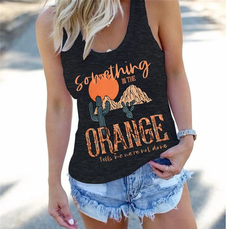 Country Hiking Camping Women Tank Top 