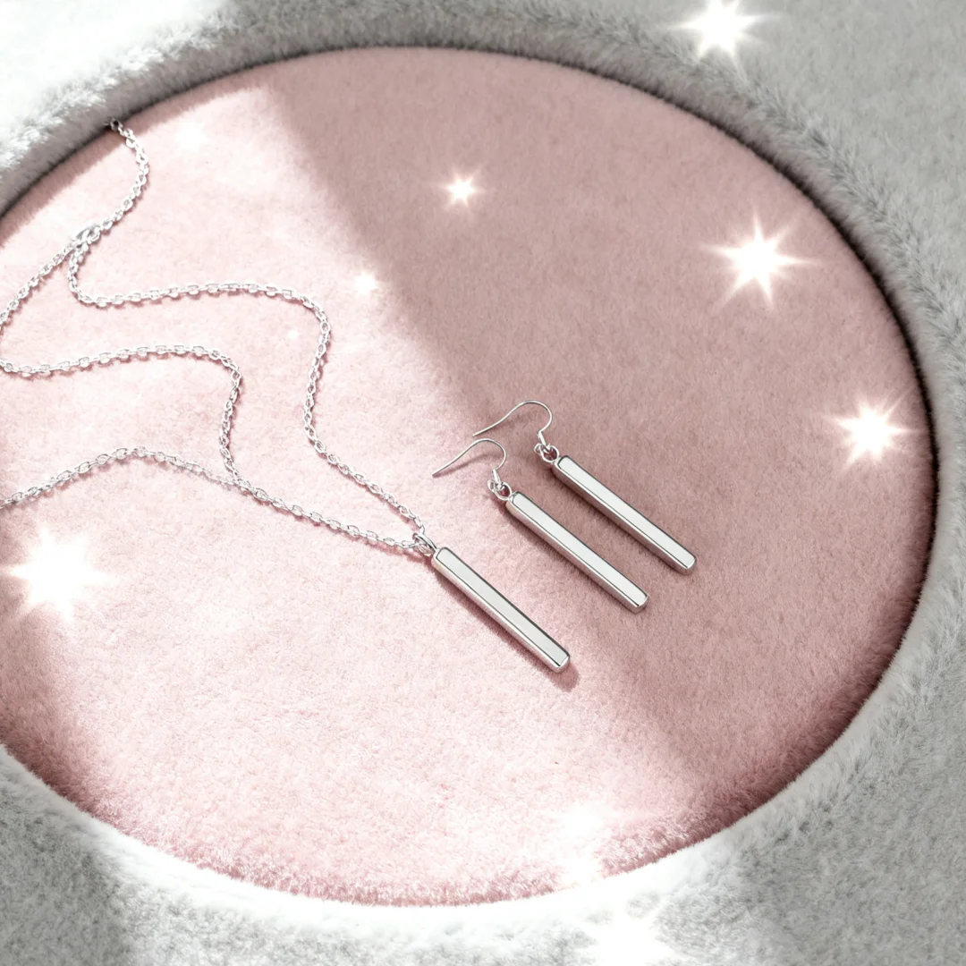 

Горячий стиль y2k, стерлинговое серебро 925 пробы, специальный кубовидный кулон, ожерелья, серьги для женщин, модные комплекты ювелирных изделий, подарки для пары, свадьба