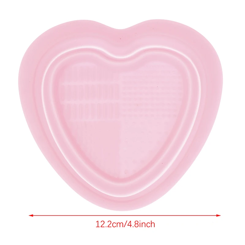 Silicone Makeup Brush Cleaning Bowl Puff Silicone Washing Pad Foldable Washing Brush Bowl Makeup Tool