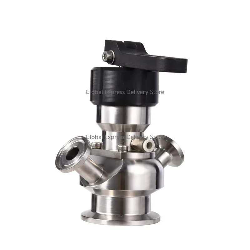 Sanitary Stainless Steel SS316L Hand Integrated Tri Clamp Sterile Sampling Valve for Food Beverage Pharmaceutical Industry