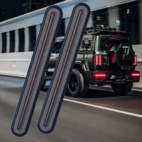 Luz trasera de coche versátil de 12V, lámpara LED de señal de giro para camión, indicador de seguridad de marcha atrás, luz trasera para remolque, camión y furgoneta, 1 ud./2 uds.