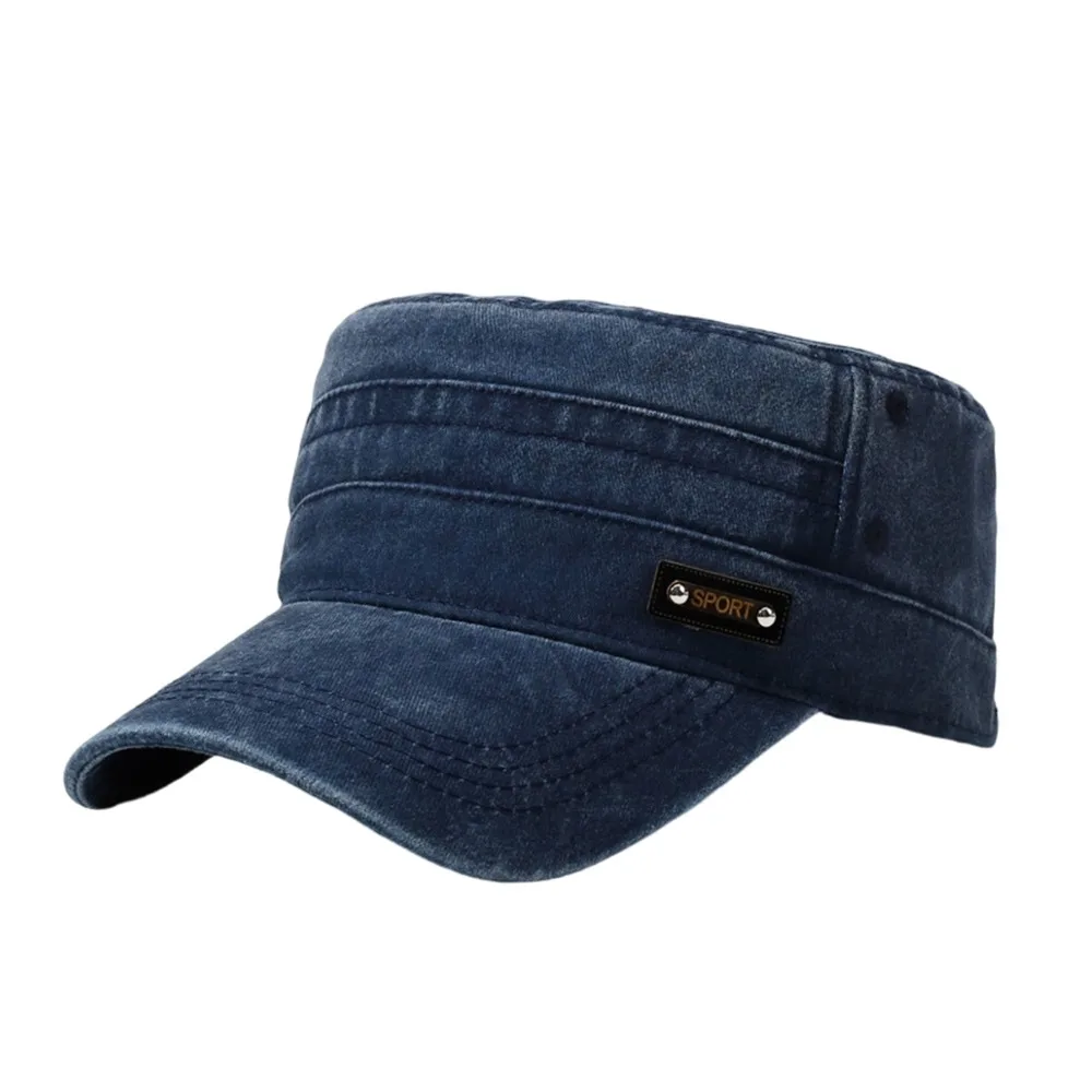 

Fashion Anti-UV Fishing Hat Cotton Casual Sun Hat Retro Outdoor Sunscreen Baseball Cap Men Women