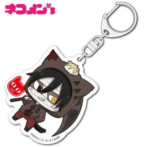 Anime Fans Gifts Charm Angel of Death Gray HD Character Acrylic Keychain Nekomens Ornament birthday present Series About 6cm