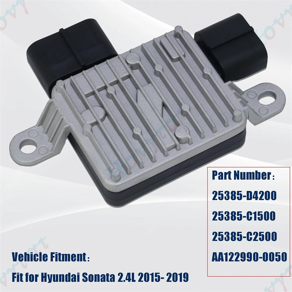 

25385C1500 25385D4200 25385C2500 Модуль управления электрическим охлаждающим вентилятором, релейный блок радиатора, подходит для Hyundai Sonata 2015 2016-2019