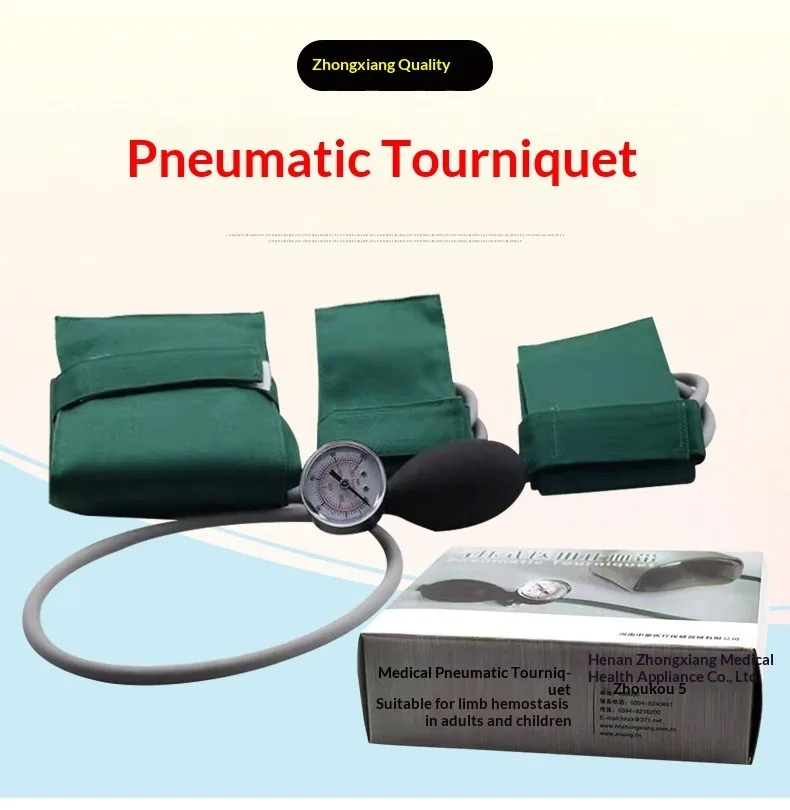 Manual Air Pressure Tourniquets Orthopedic Surgery Pneumatic Tourniquet Medical