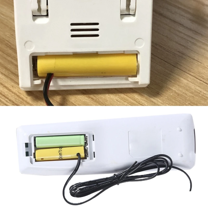 LR6 LR03 AA AAA akumulator Eliminator USB kabel zasilający regulowany wolt z diodami LED Dislpay zastępuje 1-8 szt. Baterii 1.5V AA AAA