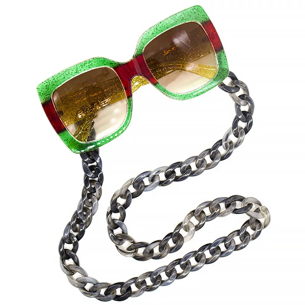 Exquisite Acrylic Eyeglasses Chain Sunglasses Hanging Lanyard Lightweight Odorless Fade-Resistant Eyeglass Anti-Lost Strap
