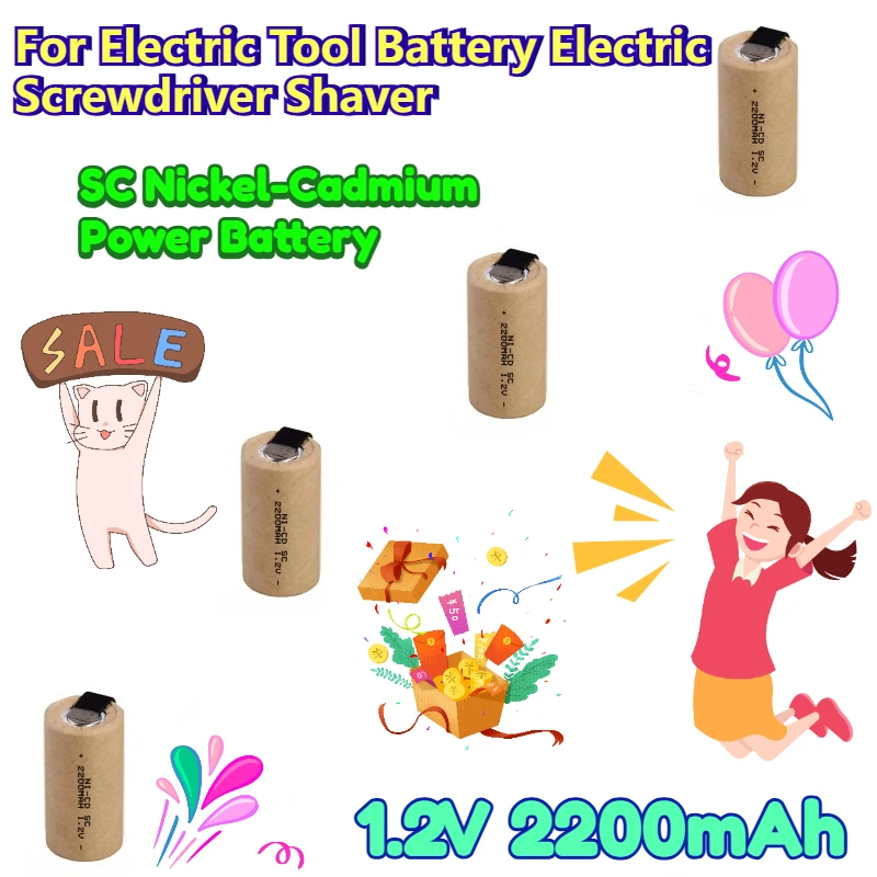 

2200mah SC Nickel-Cadmium Power Battery Electric Tool Battery Electric Screwdriver Shaver