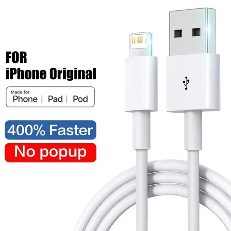 1m 2m 3m 20W PD Fast Charging USB Cable for iPhone X XR XS Max 11 12 13 mini 14 Pro Max 6 7 8 Plus Quick Charger USB C Data Line