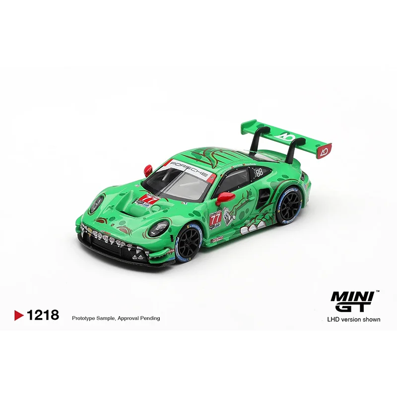 New 1:64 Minigt #1218 Porsch 911 Gt3 R (992) #77 Ao Racing 2025