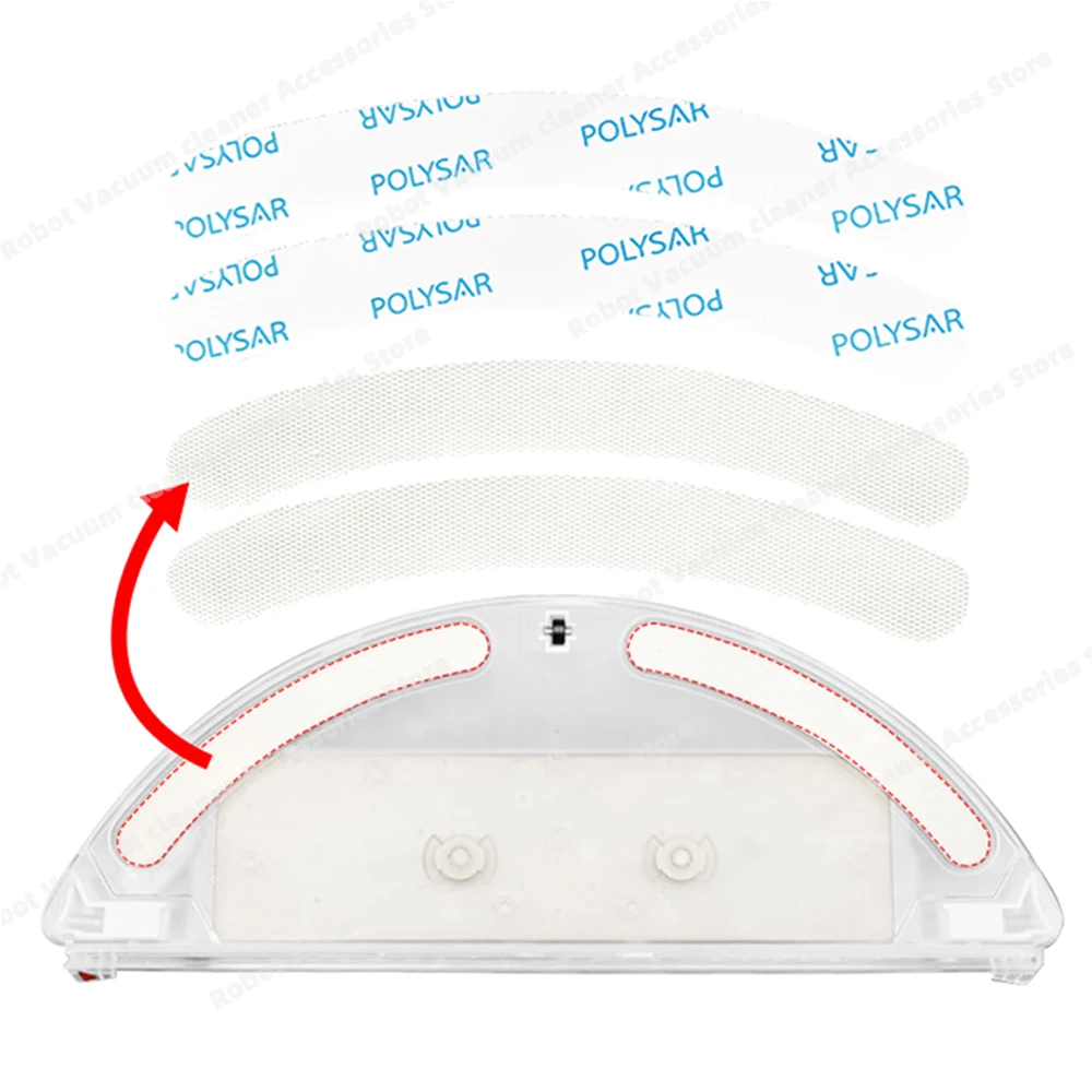 Hook And Loop Fastener / Touch fasteners / Velcro Compatible For Xiaomi Roborock S5 Max S6 S6 MaxV S6 Pure E4 E5 Water Tank