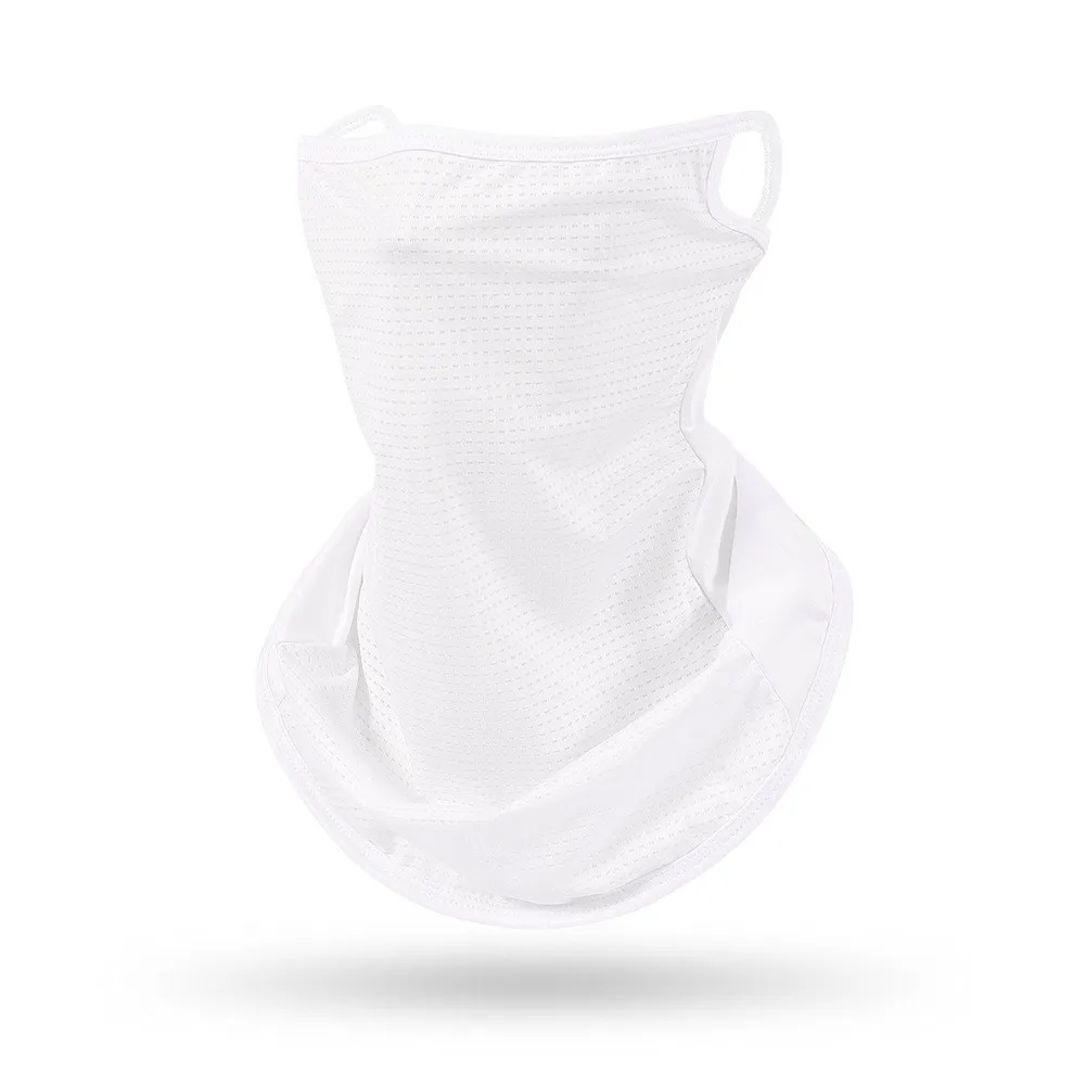 

Защита лица, ледяная шелковая сетка, уличный велосипедный чехол для шеи, дышащая подвесная летняя бандана, треугольный шарф для мужчин и женщин