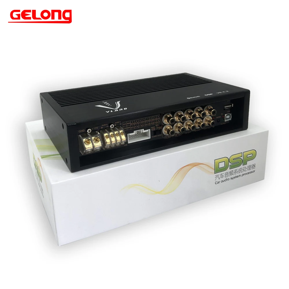 Hot selling 31 EQ car audio amplifier processor stereo DSP car amplifier support computer / android phone 4.2 channel