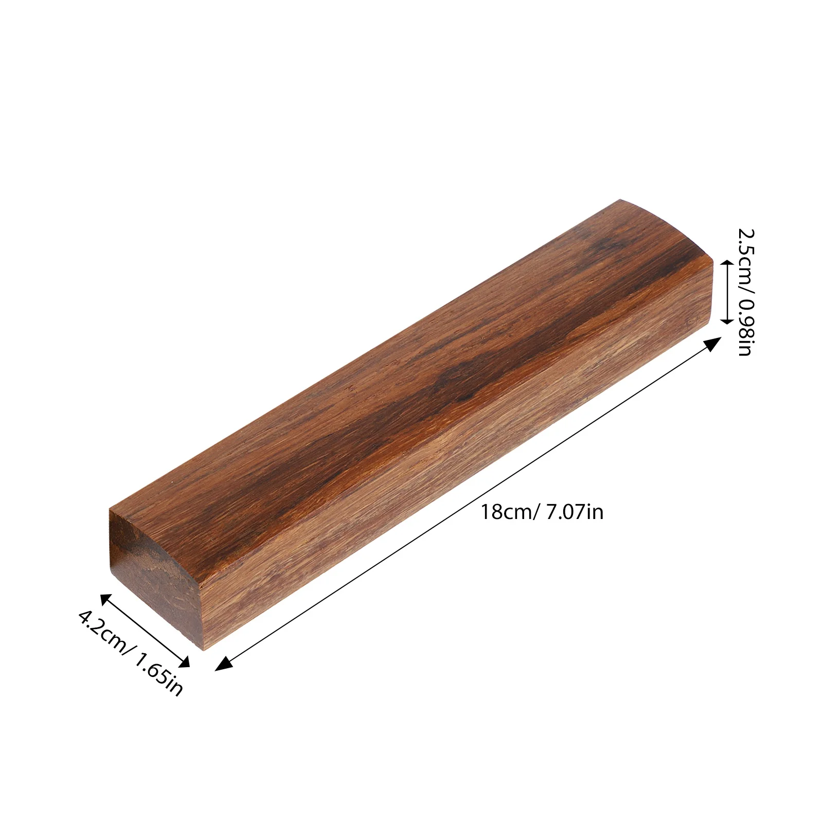 2 قطعة ثقالة الورق الخيزران لممارسة الخط مصقول مستطيلة الخط ورقة الأوزان مكتب عمل ثقالة الورق #6