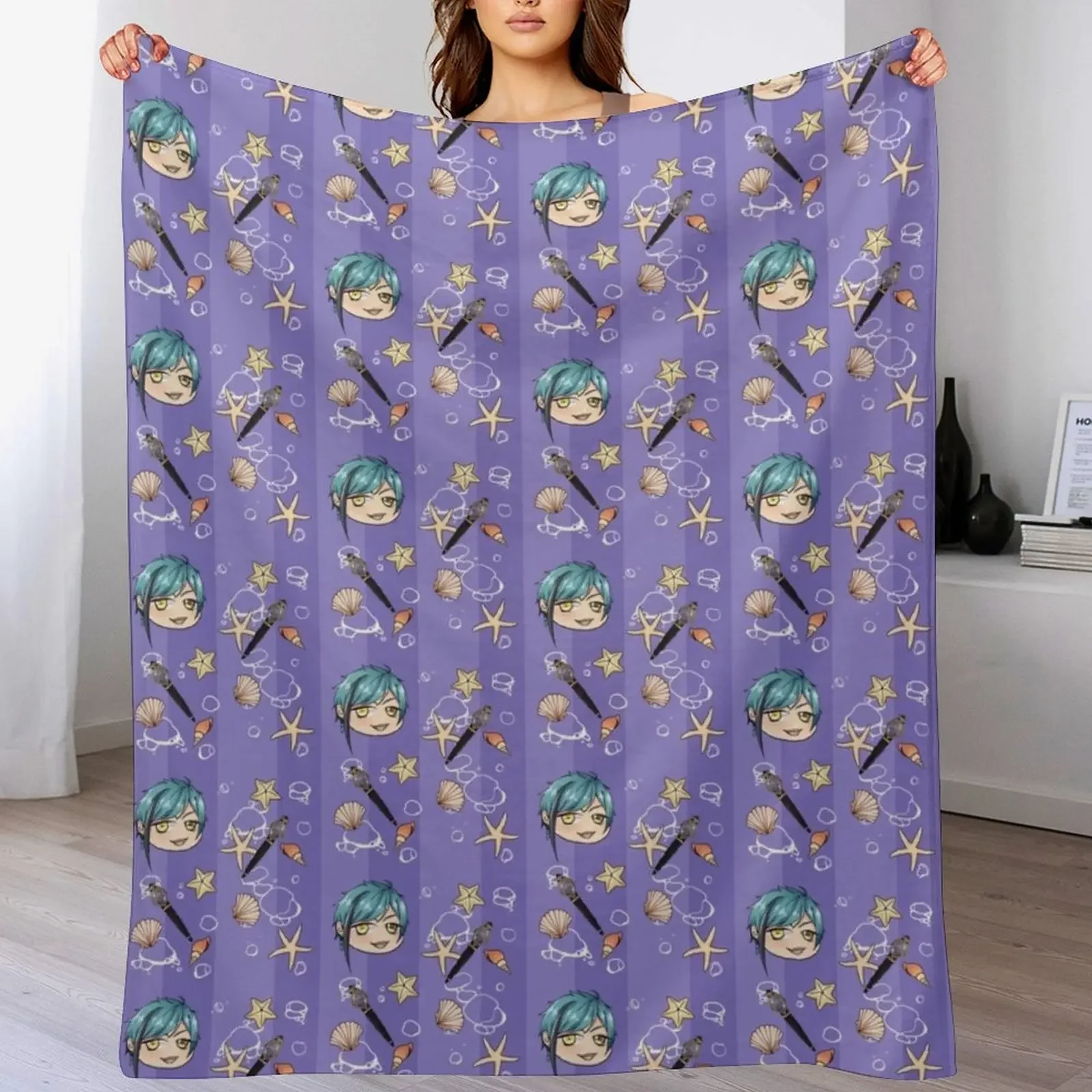 

The Twin Sea snake Throw Blanket Multi Purpose Soft Warm Blanket for Home Travel
