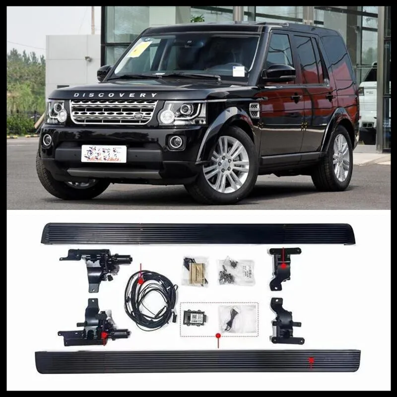 

For LAND ROVER Discovery 4 LR4 2010-2017 Electric Automatic Running Board Side Step Motor Power Switch Aluminum Bar Pedals
