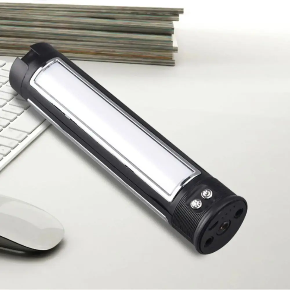 162 LED LED Emergency Floodlight Rechargeable 3 Colors Dimming Emergency Flashlight 15 Modes USB Charging Car Service Lamp