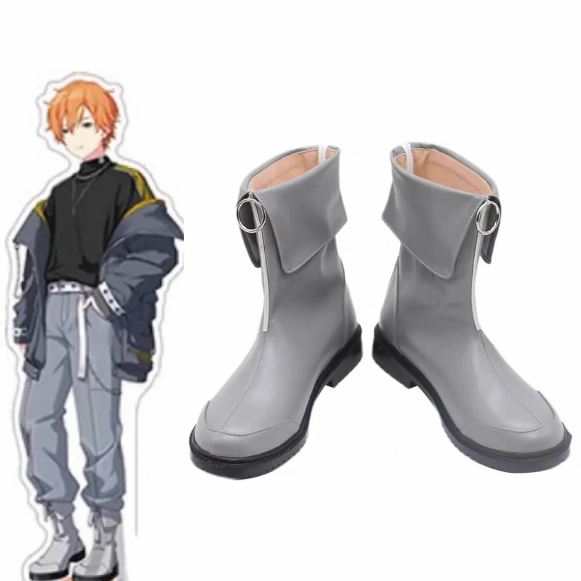 

Shinonome Akito Cosplay Shoes for Halloween Christmas Festival Game Anime Comic Con Cos Shoes