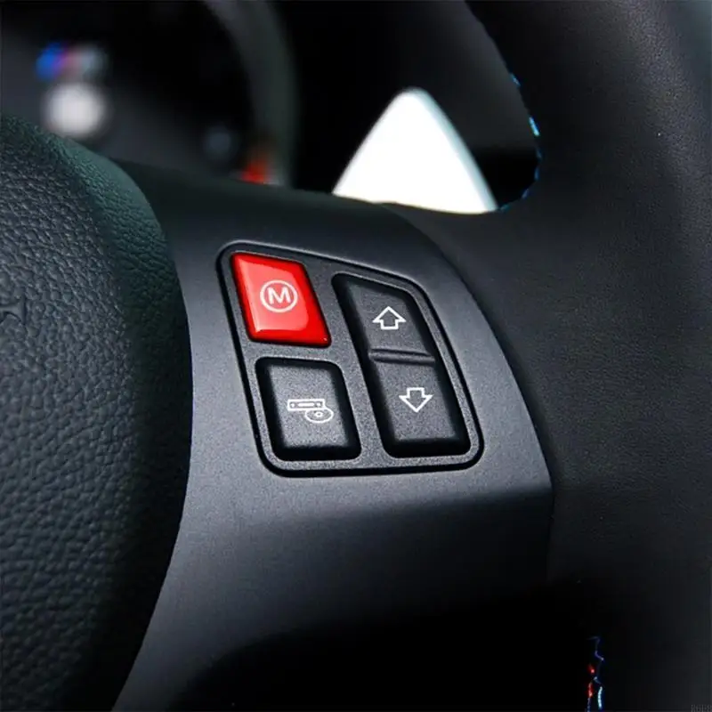 1 Pair Ergonomic Steering Wheel Switches Buttons for F30(2014-2018) F34(2017-2018) Driving Enhancement Eye Catching R6FB