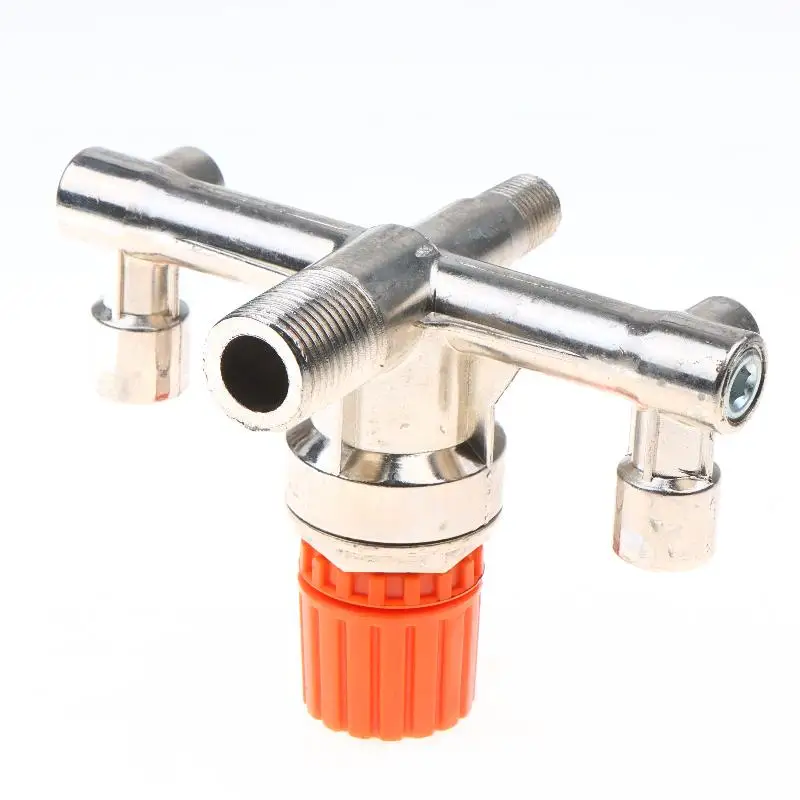 

Regulator Valve Double Outlet Tube Air Compressor Switch Pressure Regulator Valve Fitting Part For Piston Air Compressor
