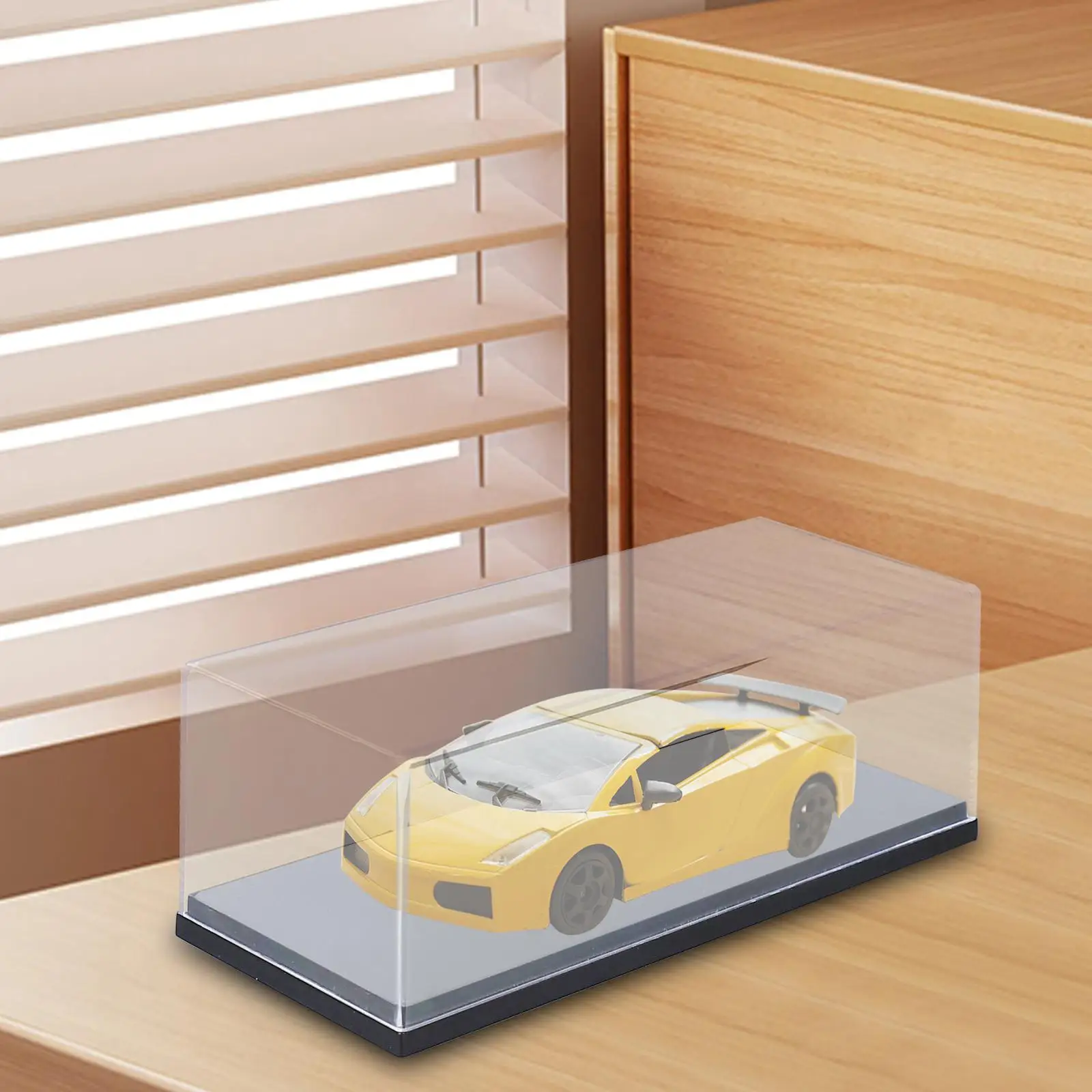 Dustproof Acrylic Display Box for Diecast Car Models 1 43 Scale Countertop Showcase