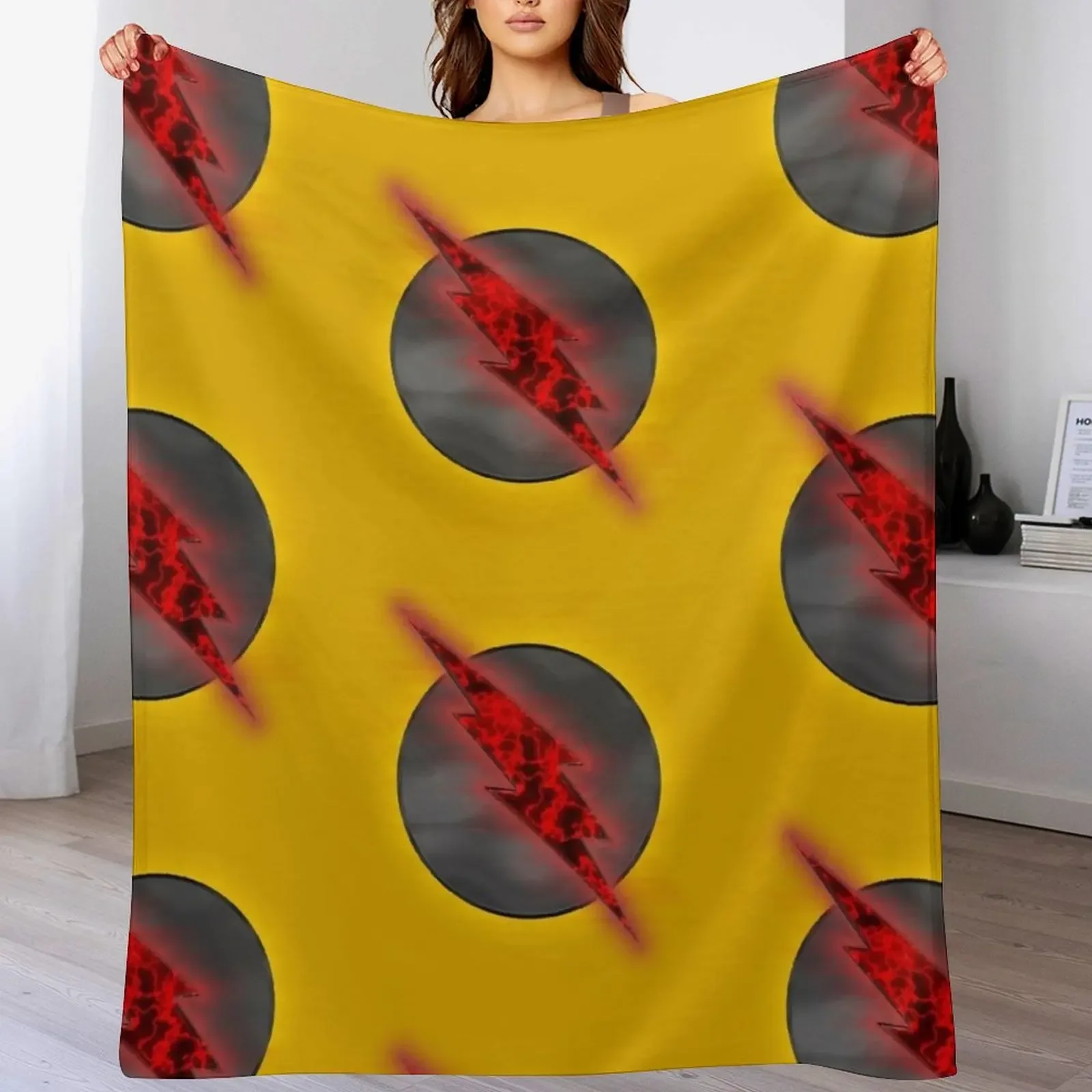 

Reverse Flash Throw Blanket Multi-Purpose Cute Bed Soft Blankets