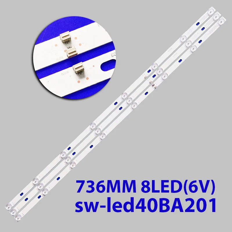 

Светодиодная подсветка для D40-M30 40BF400 sw-led40BA201 D40-M30 40BF400 MS-L2316-A MS-L2316B 40LD105 SONAB 40S3000 JS-D-JP395DM-A81EC