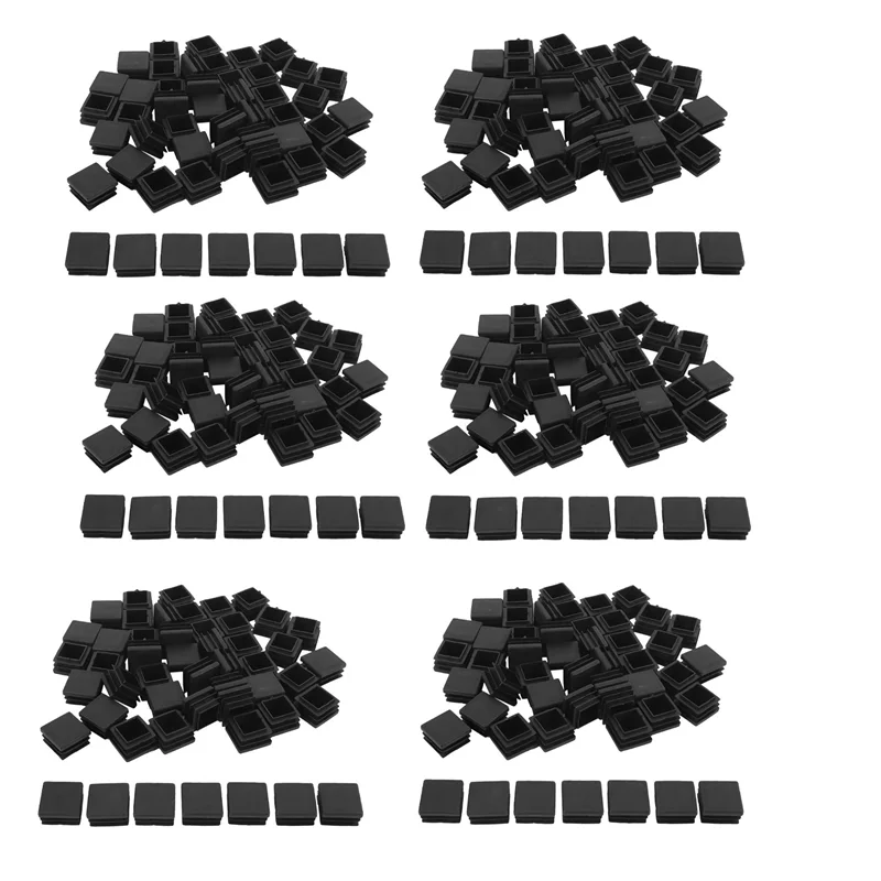

BMBY-Chair Leg Plastic Blanking End Cap Square Tube Insert Black 20Mmx20mm 300Pcs