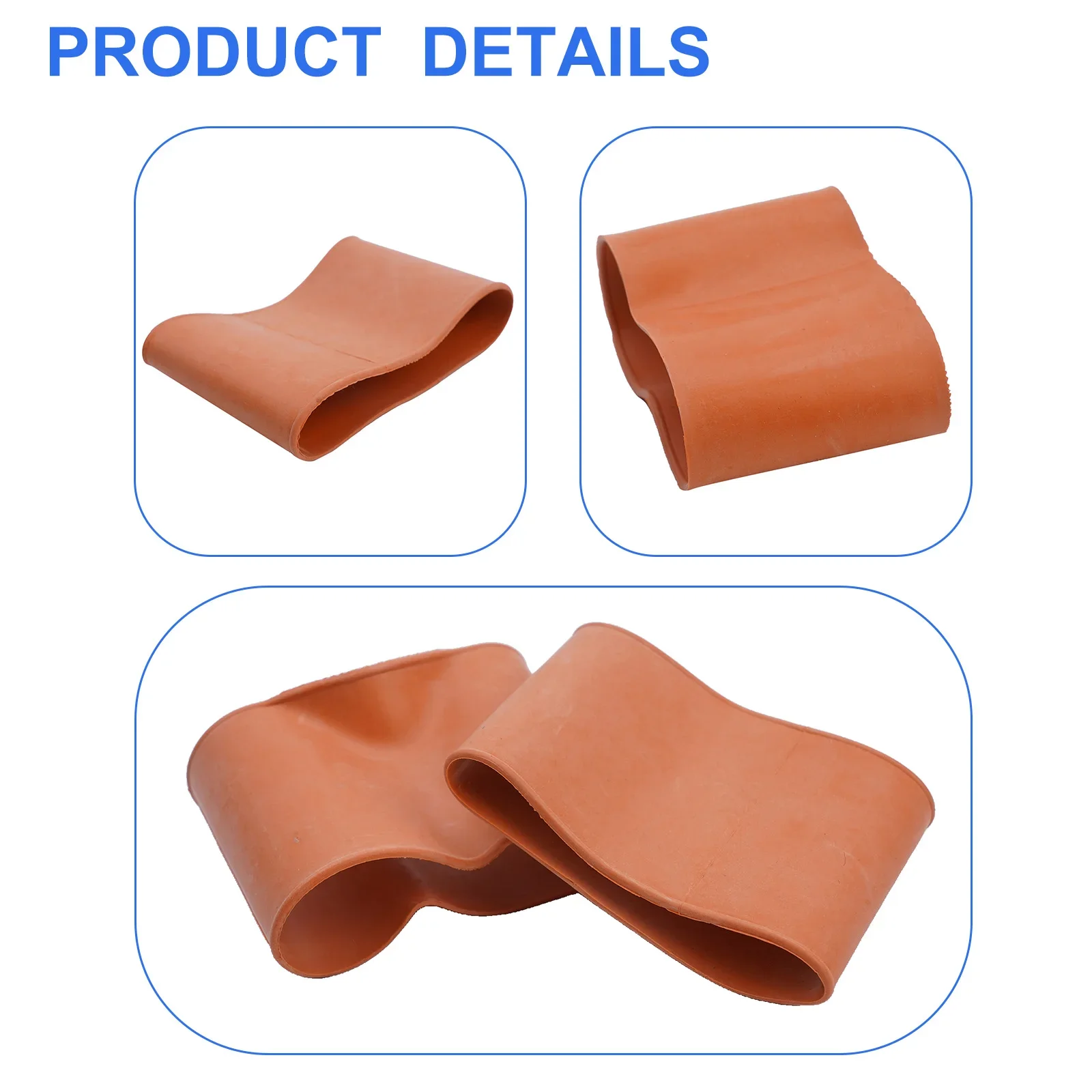 بدلات غوص مريحة وبدلات جافة بدلة غوص معصم ختم معصم 2 قطعة حلقات مرنة عالية أكمام بحزام من المطاط الطبيعي