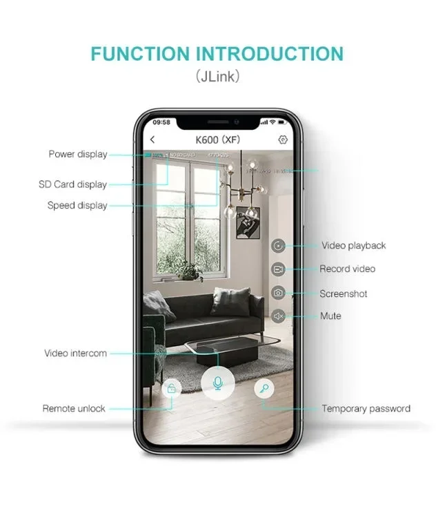 Cerradura de reconocimiento facial 3D con huella Digital, dispositivo de cierre inteligente con cámara, biométrico, eléctrico, para puerta, con aplicación TUYA