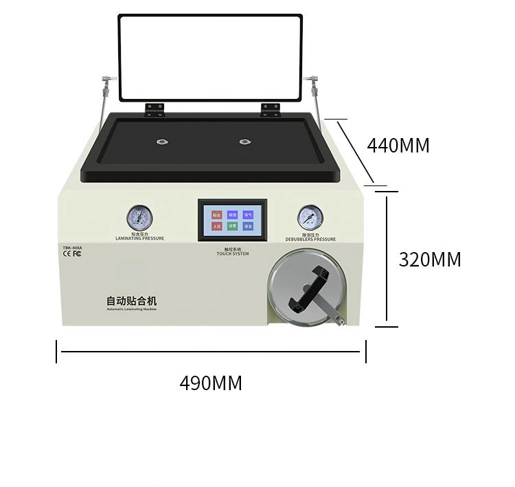 408A 15 Inch screen AutomaticLaminating Machine Mobile Phone defoaming integrated machine Lcd Repair Lamination Tool