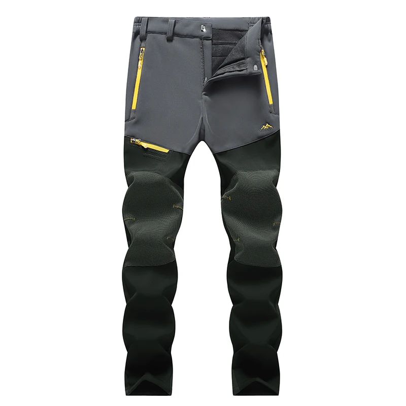 Thick Warm Fleece Winter Pants for Women, Waterproof, Hiking, Trekking, Camping, Skiing, Soft Shell Pants,  Windproof Trousers image 4