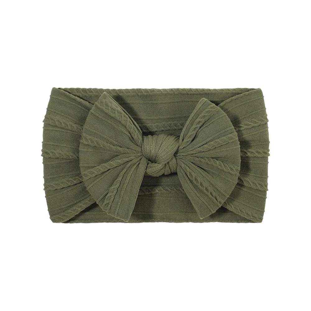 Traje de diadema para bebé, diadema para bebé, jacquard, lazo elástico de bordes anchos, cinturón para el pelo para niños