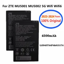 휴대용 무선 라우터 교체 배터리, ZTE MU5002 MU5001 Wifi 5G Wifi 6 용 배터리, Li3945T44P4h815174, 신제품