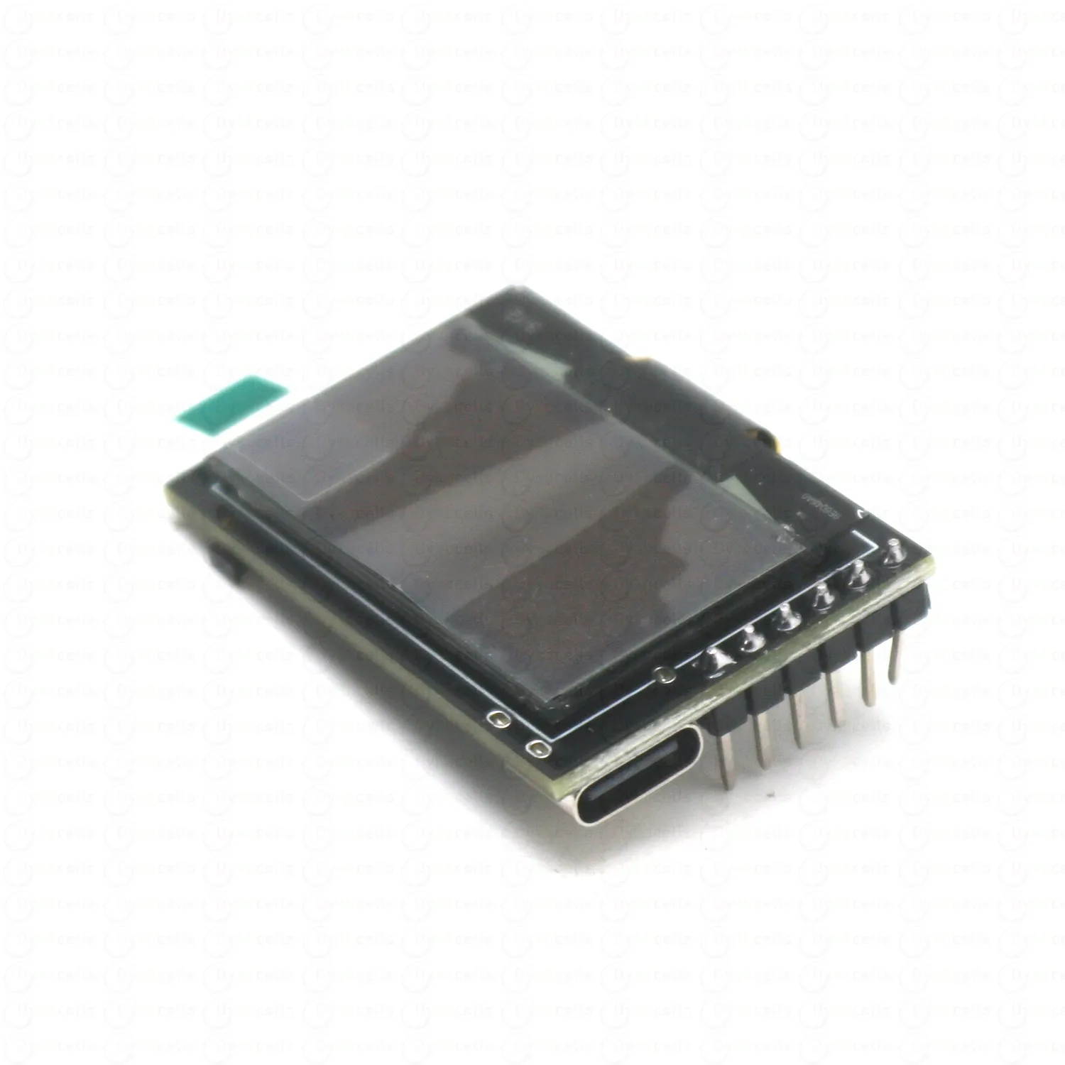 التحكم الصوتي 1.3 بوصة OLED الموسيقى الطيف عرض محلل الصوت إيقاع TYPE-C USB إمدادات الطاقة الأضواء المحيطة mp3 مكبر للصوت