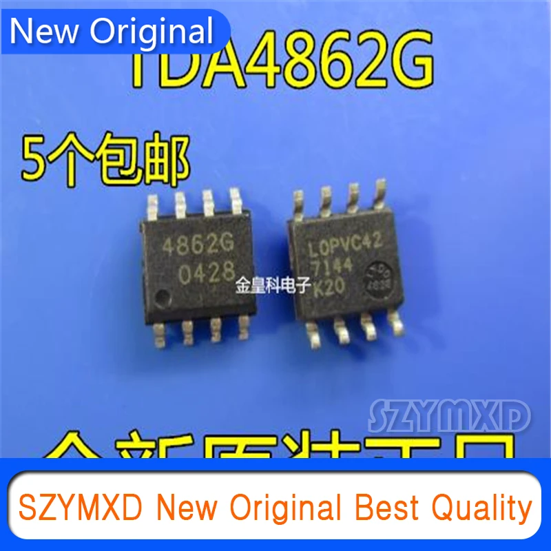 10 قطعة/الوحدة جديد الأصلي TDA4862G TDA4862 التصحيح SOP8 رقاقة إدارة الطاقة 4862G