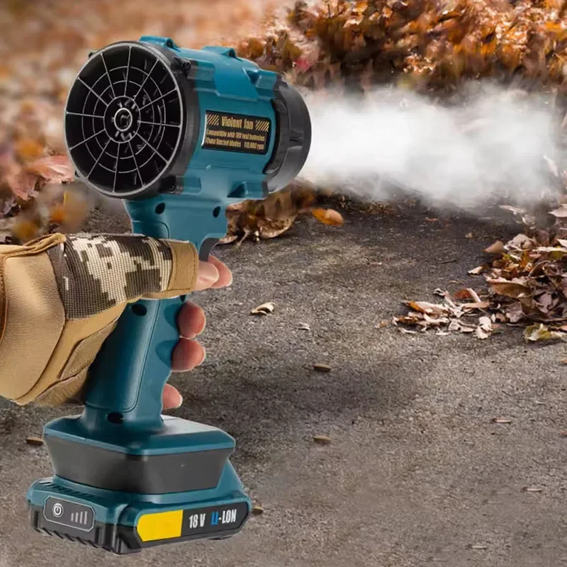 Ventilador Turbo Jet recargable F018, plumero de aire, Motor sin escobillas, soplador de aire eléctrico, herramienta de limpieza eléctrica para el hogar y la Oficina