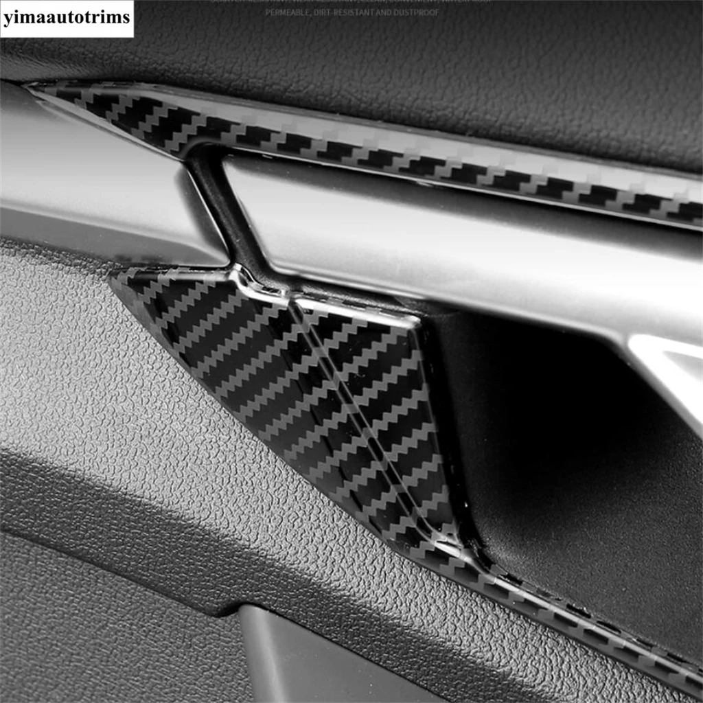 

Inner Door Handle Bowl Frame Decor Cover Trim Stainless Steel Interior Accessories For Audi A3 8Y Sedan Sportback 2021 - 2024