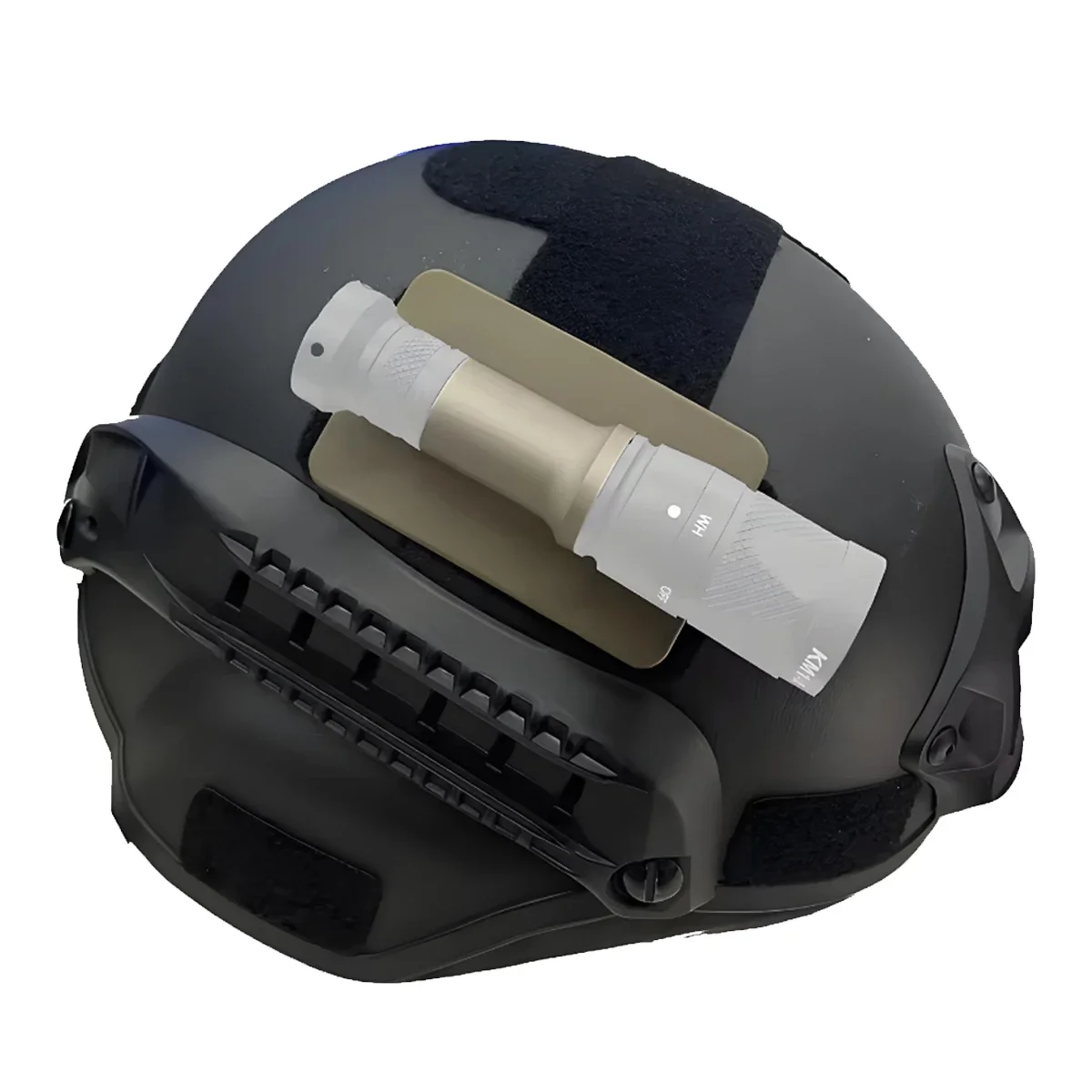 

SF M300 M600 Helmet Lamp Velcro Base SS MAX Aluminum SF Series Scout Light Mount Body for M300V M323V M600V M622V IR Flashlight