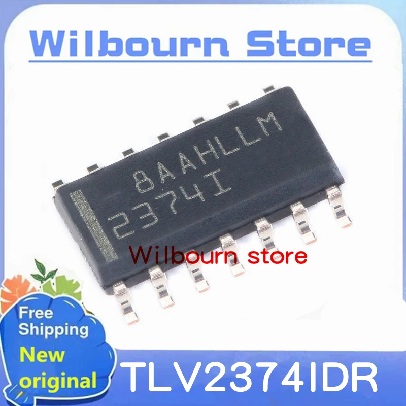 10PCS/LOT TLV2374IDR TLV2374ID 2374I SOIC-14 New original