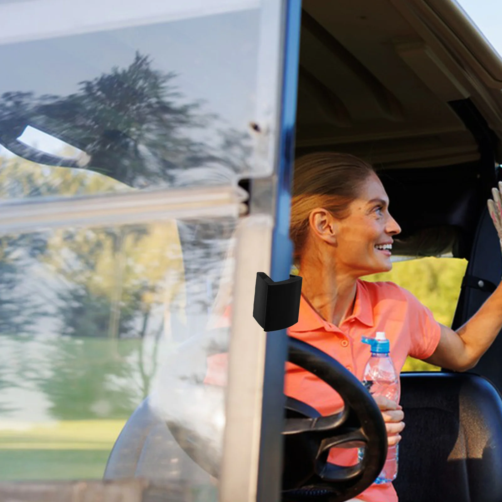 مشابك تثبيت الزجاج الأمامي لعربة الجولف، دعم لاصق عالمي، تركيب سريع متوافق مع موديلات سيارات النادي #6