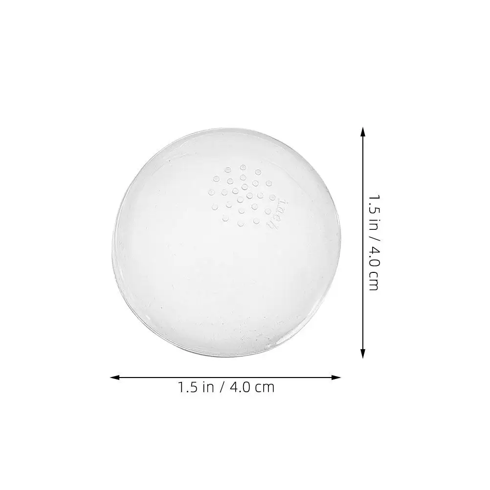 2Pcs Clear Silicone Cap for Bjd Anti-Slip Hair Cover Head Protector Collectors Accessory Head Protection Cover