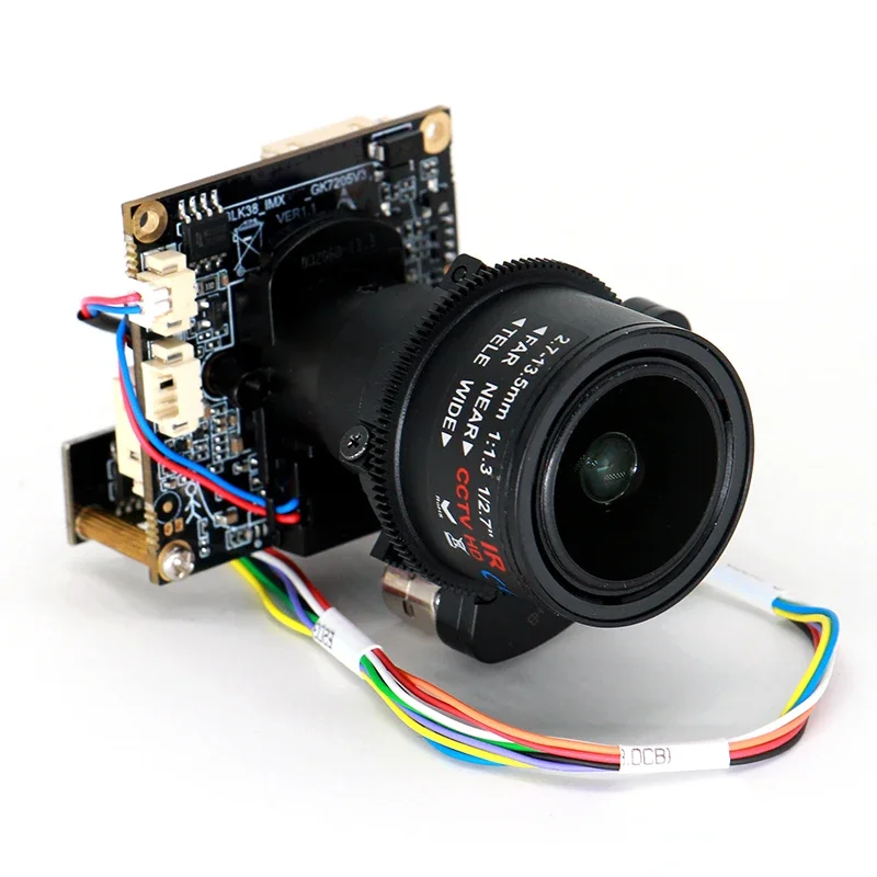 New 2MP Starvis IMX327 IP Camera Module 2.7-13.5mm Motorized Zoom Autofocus Lens GK7205V300 SDK CCTV Camera Board SIP-K327GS-271