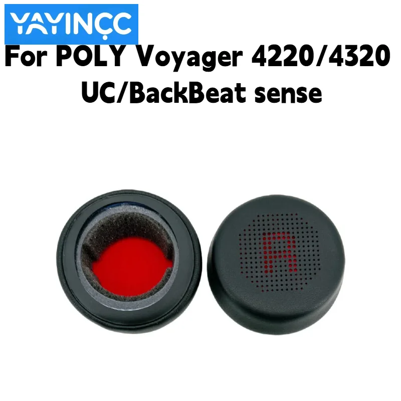 

Replacement memory sponge ear pad For POLY Voyager 4220/4320 UC/BackBeat sense Headset earmuffs repair part Easy to install